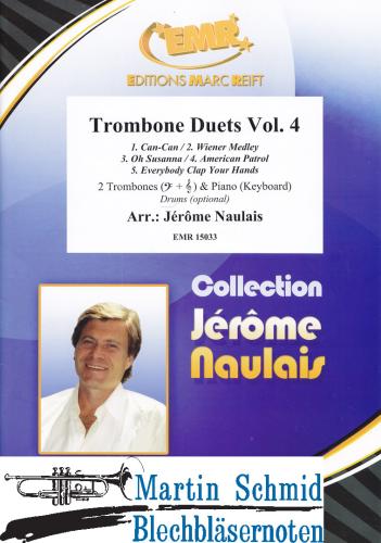 Product image of the product “Trombone Duets Vol.4 (optional Drums) ”