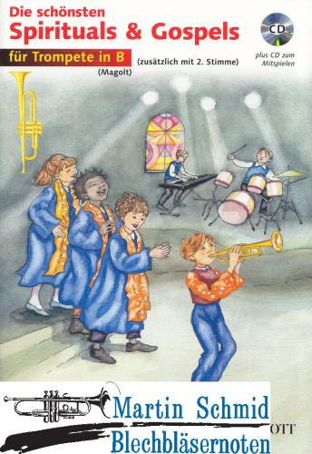 Product image of the product “Die schönsten Spirituals & Gospels (zusätzlich mit 2.Stimme +CD) ”
