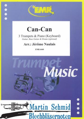 Product image of the product “Can-Can (3Trp in Bb/C.Piano. - optional Guitar.Bass Guitar.Drums) ”