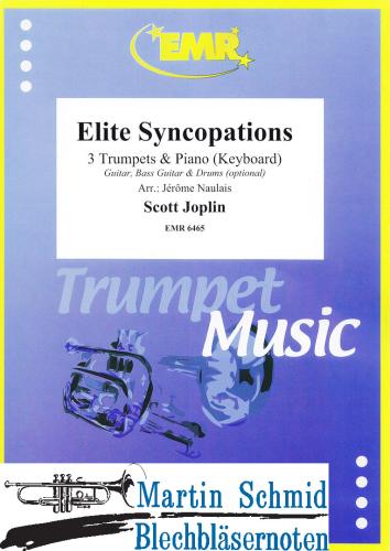 Product image of the product “Elite Syncopations (3Trp in Bb/C.Piano. - optional Guitar.Bass Guitar.Drums) ”