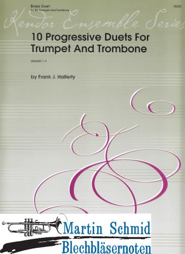 Product image of the product “10 Progressive Duets for Trumpet and Trombone ”
