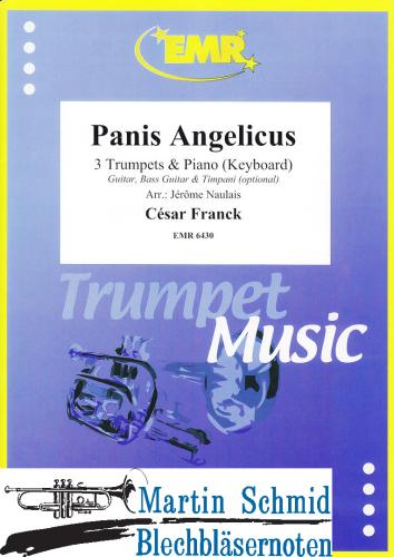 Product image of the product “Panis Angelicus  (3 Trumpets.Piano/Keyboard - optional Guitar.Bass Guitar.Timpani) ”