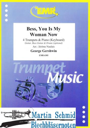 Product image of the product “Bess, You is my woman Now (4 Trumpets.Piano/Keyboard - optional Guitar.Bass Guitar.Drums) ”