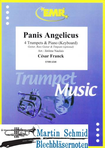 Product image of the product “Panis Angelicus (4 Trumpets.Piano/Keyboard - optional Guitar.Bass Guitar.Timpani) ”