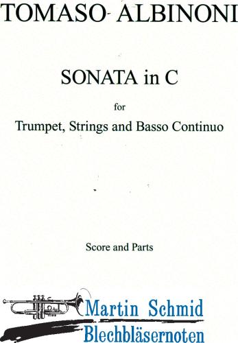 Product image of the product “Sonate 1 C-Dur (Trp.Str.Bc) (Partitur + Stimmen) ”