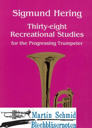 Product image of the product “38 Recreational Etudes for the progressing Trumpeter ”