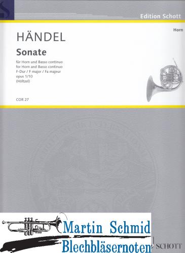 Artikelbild des Artikels “Sonate F-Dur nach der Violinsonate op.1/10 “