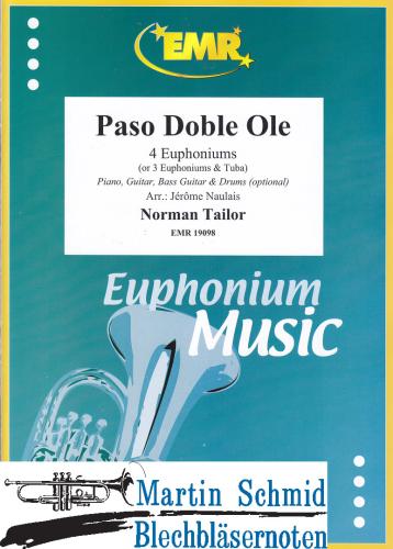 Product image of the product “Paso Doble Ole (4 Euphoniums/3 Euphoniums + Tuba.optional Piano,Guitar.Bass Guitar.Drums) ”