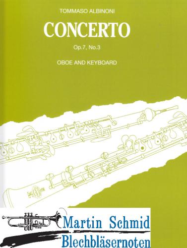 Artikelbild des Artikels “Concerto B-Dur op.7/3 (Original Oboe) “