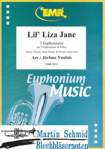 Product image of the product “Lil Liza Jane (3 Euphoniums; 2 Euphoniums + Tuba)(Piano.Guitar.Bass Guitar.Drums optional) ”