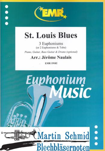 Product image of the product “St.Louis Blues (3 Euphoniums; 2 Euphoniums + Tuba)(Piano.Guitar.Bass Guitar.Drums optional) ”