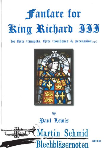 Product image of the product “Fanfare for King Richard III (303.optional Percussion comprising snare drum, tambourine & Cymbals) ”