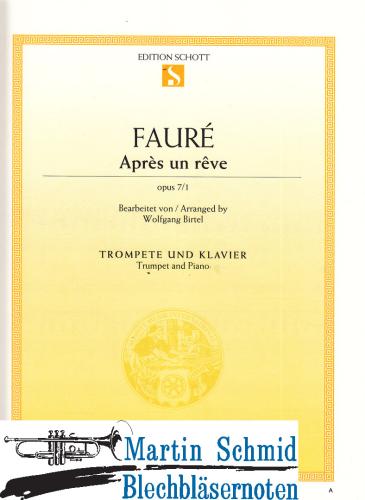 Product image of the product “Après un reve op.7/1 ”