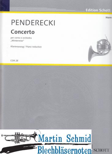 Artikelbild des Artikels “Concerto - per corno e orchestra - „Winterreise” - Revision 2009 “