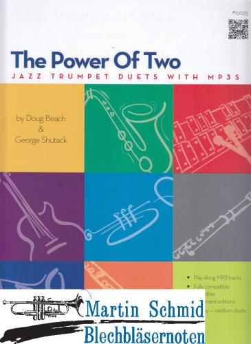 Product image of the product “The Power of Two - Jazz Trumpet Duets with MP3s (Compatible with other instruments) ”