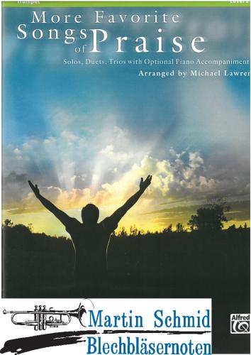 Product image of the product “More Favorite Songs Of Praise (Solo, Duo Or Trio w/opt. Piano Acc.)(Trp-Stimmen) ”