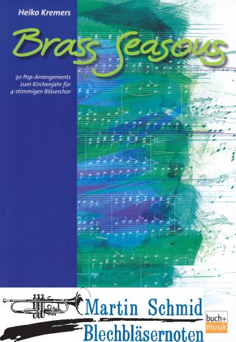 Product image of the product “Brass Seasons (30 Pop-Arrangements zum Kirchenjahr für 4-stimmigen Bläserchor) ”