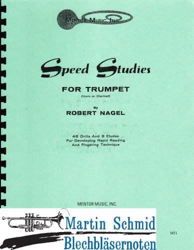 Artikelbild des Artikels “Speed Studies - 48 Drills and 8 Etudes for Developing Rapid Reading and Fingering Technique “