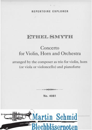 Artikelbild des Artikels “Concerto for violin, horn and orchestra :  for violin, horn (viola/cello) and piano “