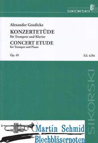 Product image of the product “Konzert-Etüde op.49 (Sikorski) ”