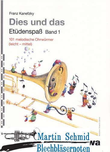 Product image of the product “Dies und das: Etüdenspaß Band 1 - 101 melodische Ohrwürmer ”