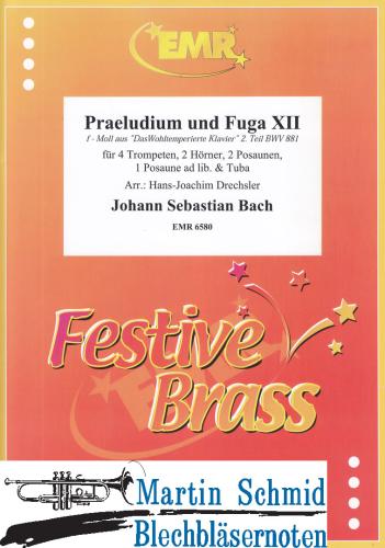 Product image of the product “Praeludium und Fuga XII f-moll BWV 881 (422.01;423.01) ”