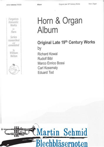 Product image of the product “Album, Horn & Organ - Original Late 19th Century Works ”