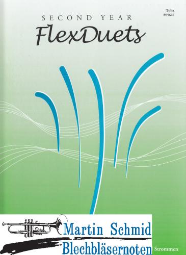 Artikelbild des Artikels “Second Year Flex Duets (Bass Clef Instrument- Tuba) “