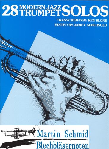 Product image of the product “28 Modern Jazz Trumpet Solos Heft 1 ”