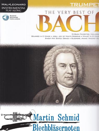 Product image of the product “The Very Best of Bach (Buch + Online-Audio) ”