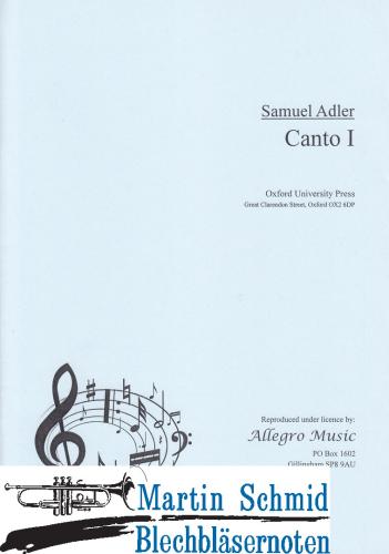 Product image of the product “Canto I ”