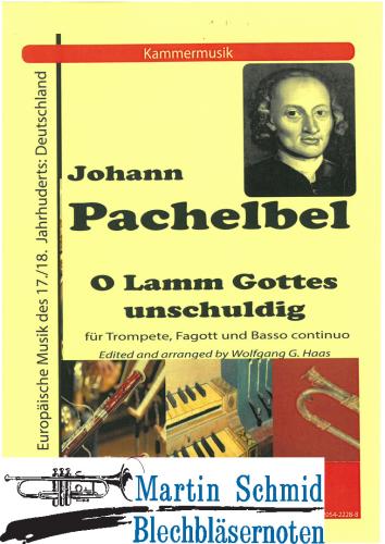Artikelbild des Artikels “O Lamm Gottes, Unschuldig (Trompete.Fagott.Orgel) “