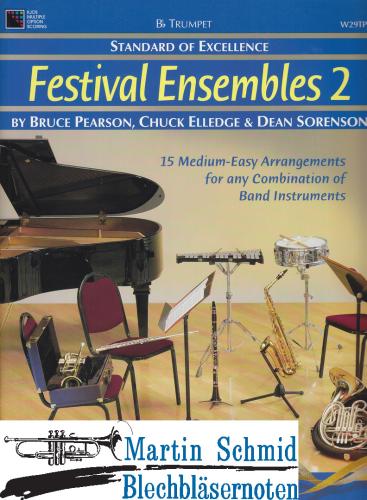 Product image of the product “Festival Ensembles 2 - 15 Medium-Easy Arrangements for any Combination (Trumpet Part) ”