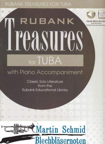 Product image of the product “Rubank Treasures for Tuba (Book with Online Audio (stream or download)) ”