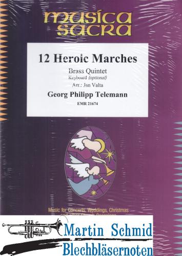 Artikelbild des Artikels “12 Heroic Marches (optional Keyboard) “
