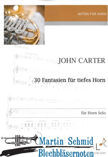 Product image of the product “30 Fantasien für tiefes Horn solo ”
