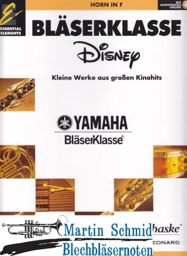 Product image of the product “Bläser Klasse Disney (Book & Audio Online)(Horn in F) ”