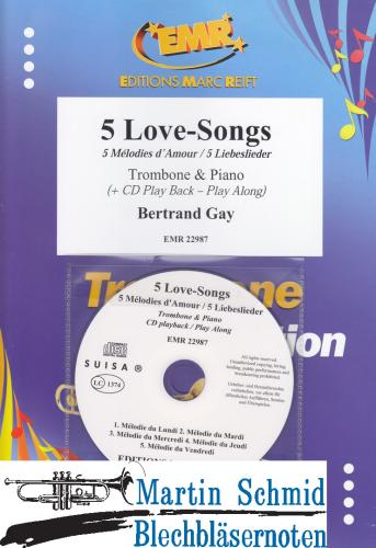 Product image of the product “5 Love-Songs (+Klavier+CD) ”