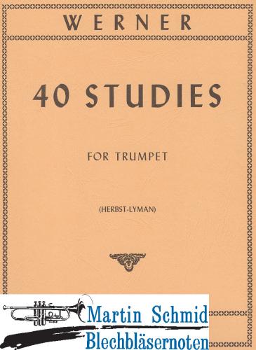 Product image of the product “40 Etüden ”
