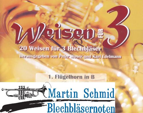 Product image of the product “Weisen für 3 - 20 Weisen für 3 Blechbläser ”