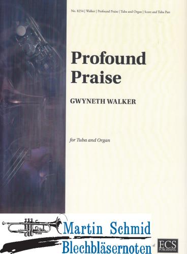 Product image of the product “Profound Praise - Six Hymns for Tuba and Organ ”