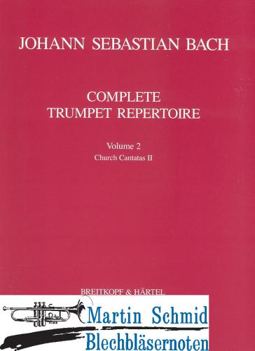 Artikelbild des Artikels “Complete Trumpet Repertoire Vol. 2 - Church Cantatas II “