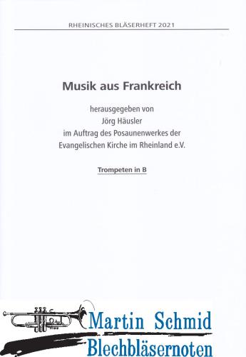 Artikelbild des Artikels “Rheinisches Bläserheft 2021 - Musik aus Frankreich (Trompeten in B) “