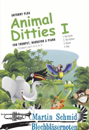 Product image of the product “Animal Ditties I (Trompete, Sprecher und Klavier)  ”