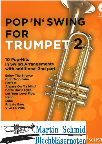 Product image of the product “Pop'N'Swing for Trumpet (1-2 Trompeten) (online Audio Material) ”