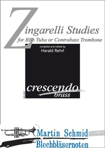 Product image of the product “Zingarelli Studies für Kontrabassposaune/B-Tuba  - Vocalisen-Belcanto der neapolitanischen Schule ”