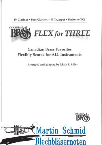 Product image of the product “Canadian Brass - Flex for Three - Trumpet  ”