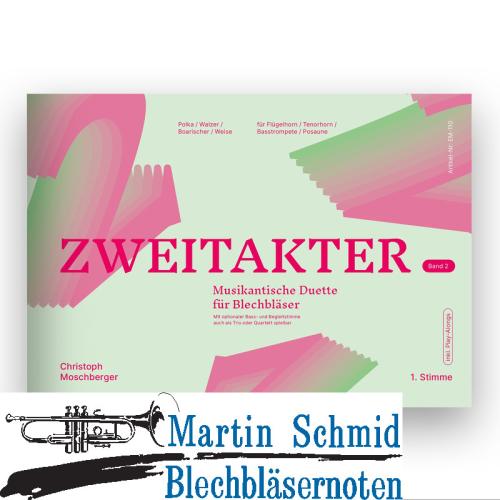 Product image of the product “Zweitakter - Band 2 (Neuheit Trompete)(Neuheit Ensemble) ”