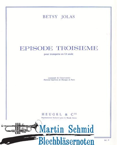 Product image of the product “Episode Troisième (Trp in C) ”