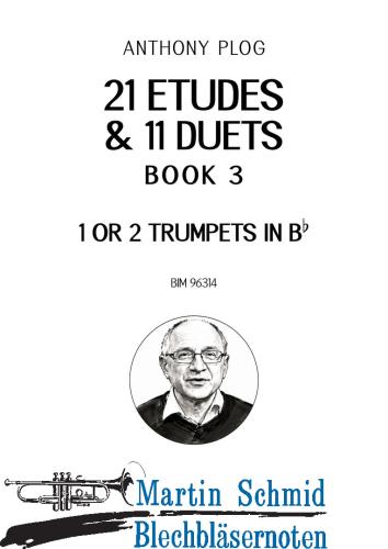 Artikelbild des Artikels “21 Etudes & 11 Duets - Book 3 (Trp.in B) (Neuheit Trompete) “